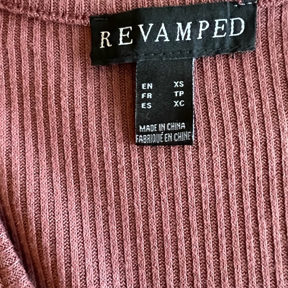 Long sleeve wrap cropped sweater